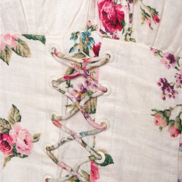 Stunning Zimmerman size 2 linen dress barely worn sadly doesn’t fit anymore. - Picture 4 of 4